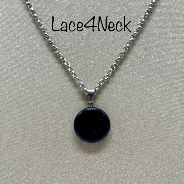 Blue-Goldstone Chain Set