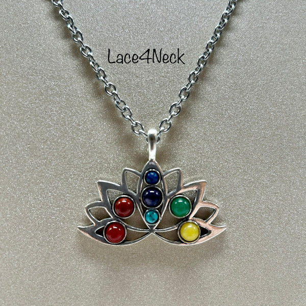 7 Chakra Intentions (Lace4Neck)