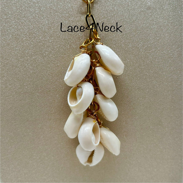 “Koekies”, Natural Cauri Chain Set