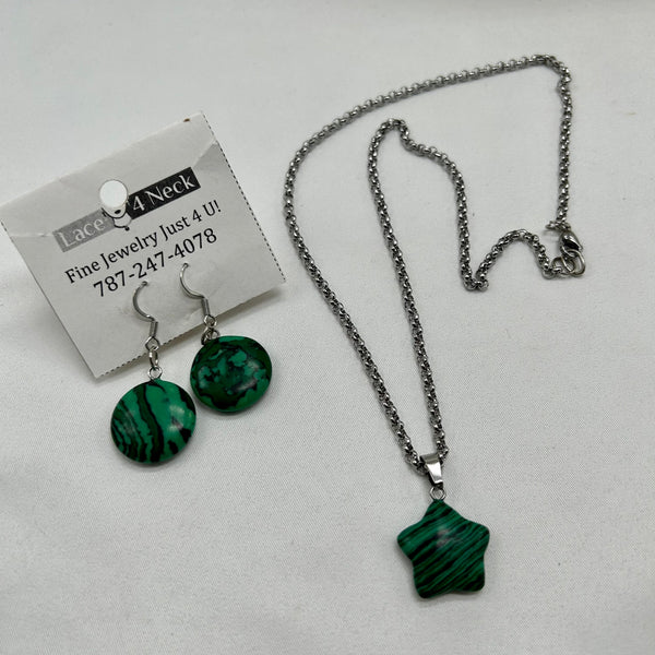 Malachite Chain Set