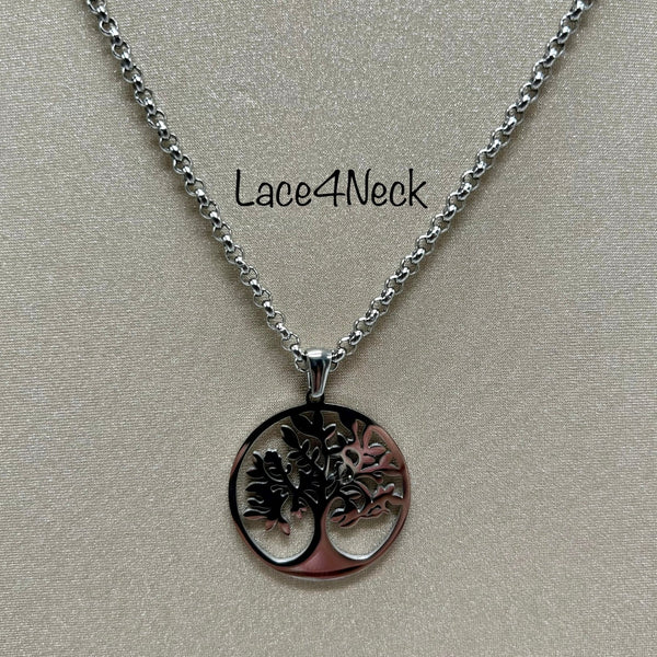 SS Gold/Silver Tree of Life (Lace4Neck)