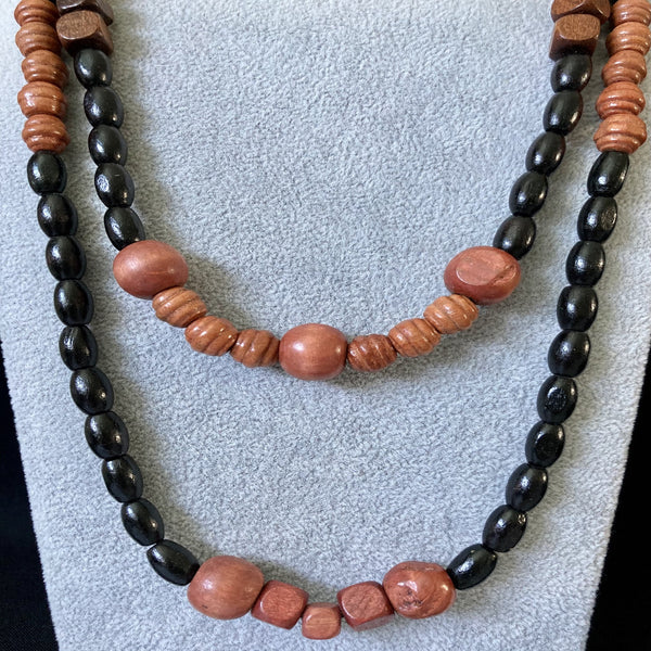 "Ethnic", Wood necklace