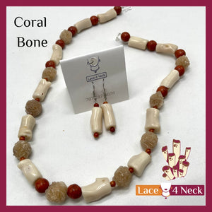 Coral Bone necklace