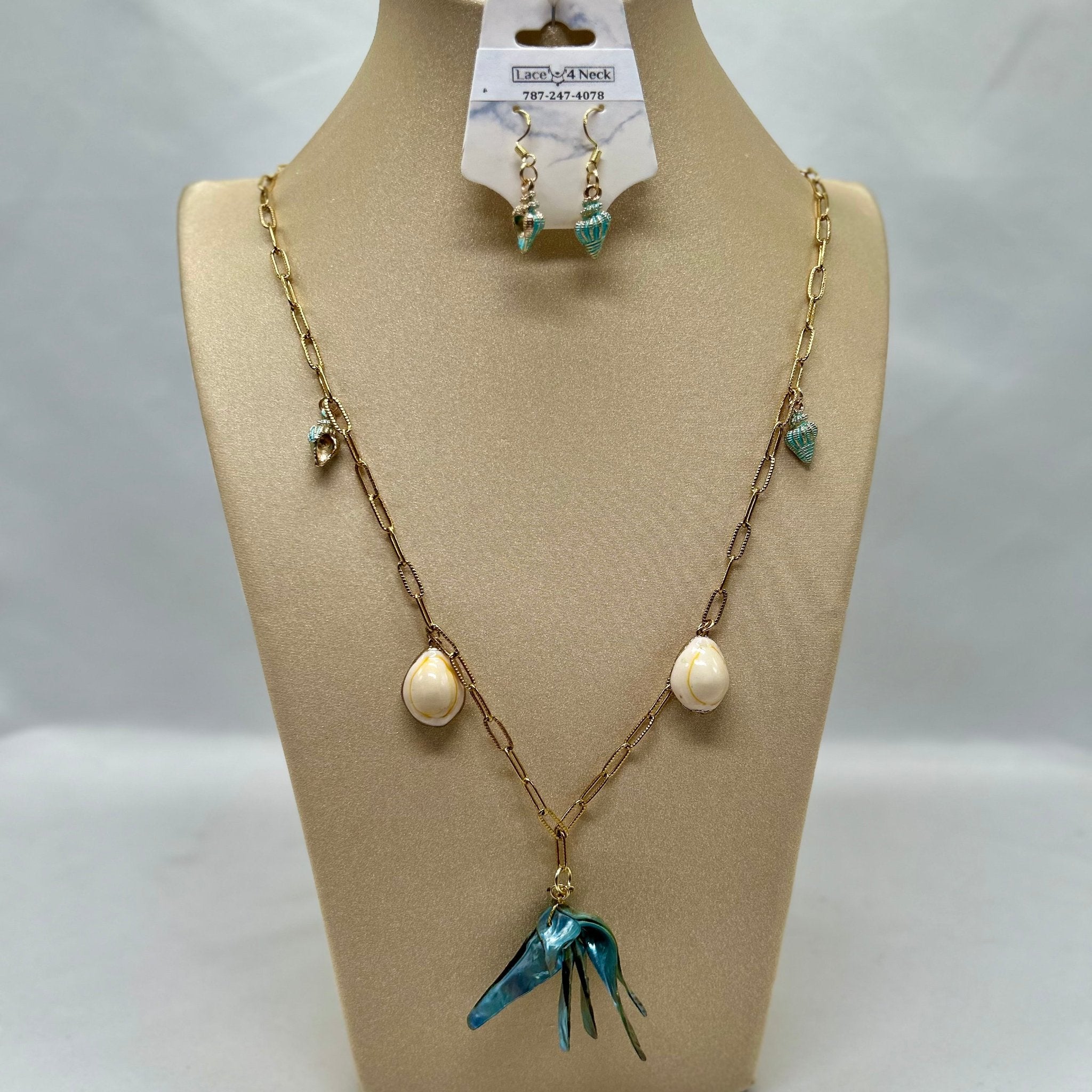 “Caurí”, Shells & Snails chain