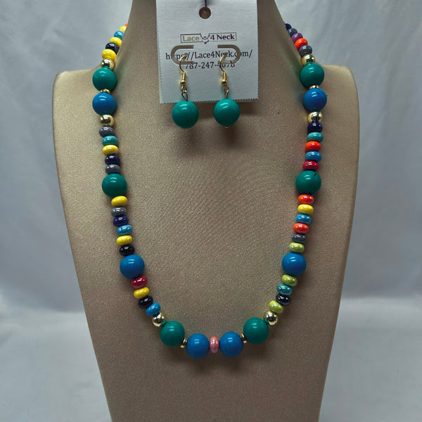 "Gama Series", Jade and Porcelain necklaces