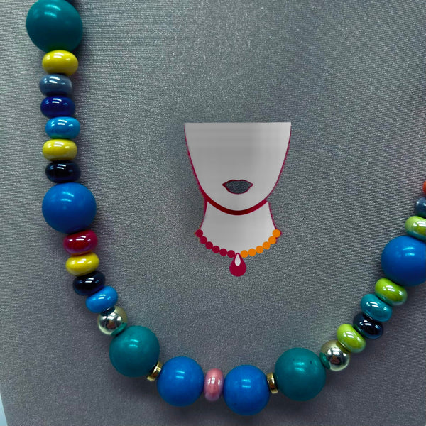 "Gama Series", Jade and Porcelain necklaces