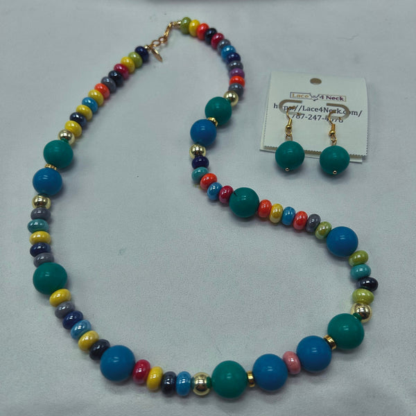 "Gama Series", Jade and Porcelain necklaces