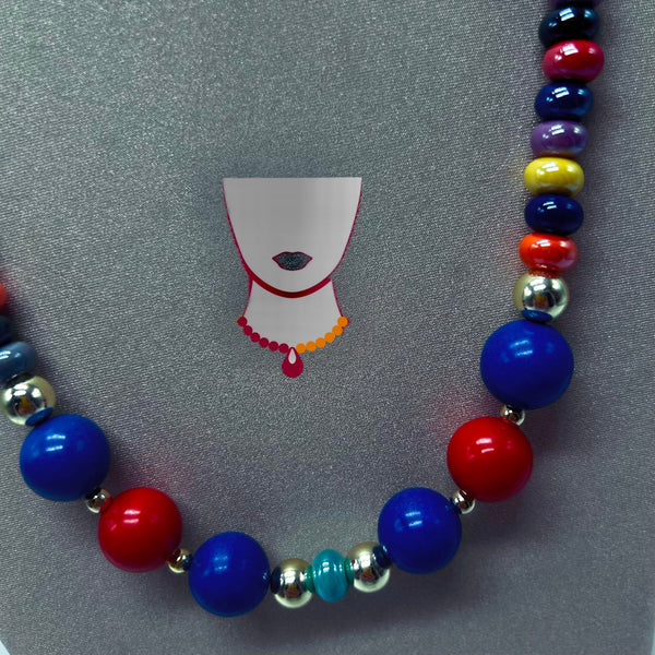 "Gama Series", Jade and Porcelain necklaces