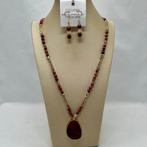 “Impress”, Impression Jasper necklace