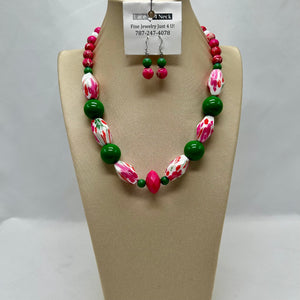 "Lily" Variscite & Mixed beads