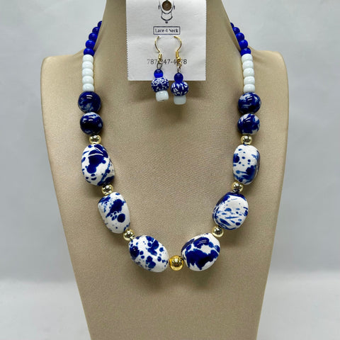 "Mariner", Ceramic necklace