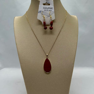 Red Jasper Chain Set