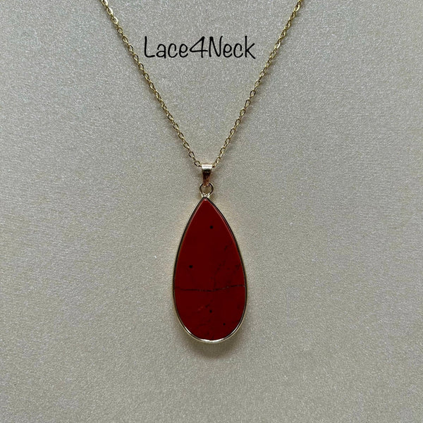 Red Jasper Chain Set