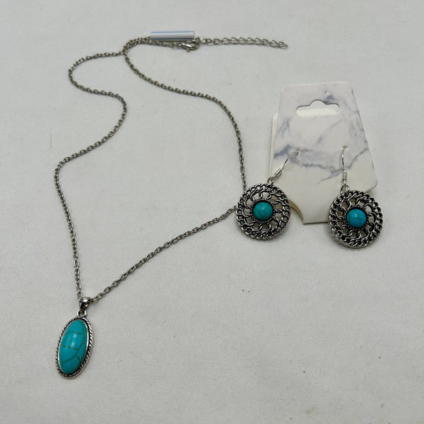 Turquoise Chain Set