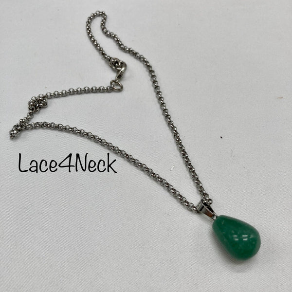 African Jade Chain Set (Lace4Neck)
