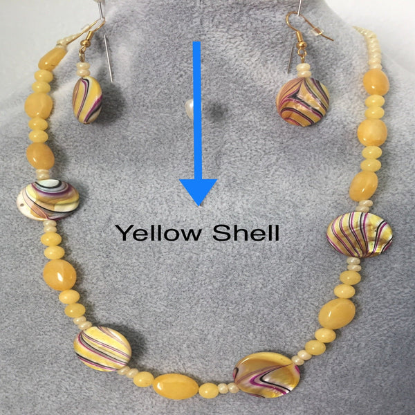 Yellow Shell (Lace4Neck)